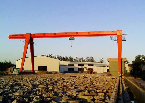 Industrial Electric 5 Ton To 30 Ton Gantry Crane 4.5m Span Single Girder Goliath Crane