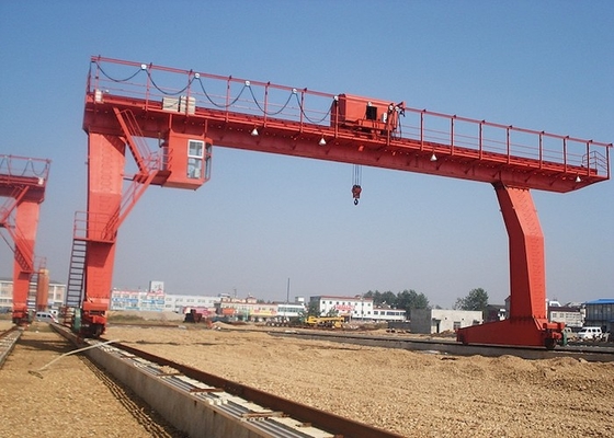ODM Lifting Speed 8m/Min Single Girder Gantry Crane With Electric Hoist