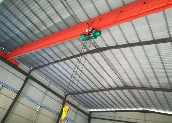 Single Girder Workshop Overhead Crane with Reasonable Structure &amp; Higher Strength Steel