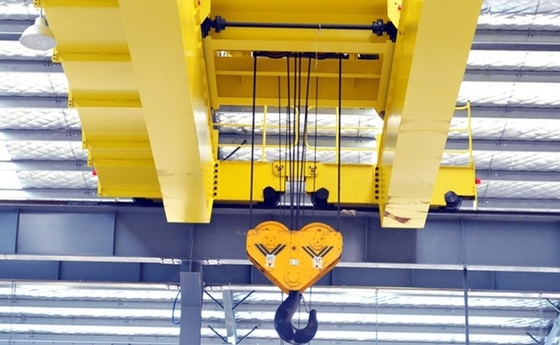 1BM-5M M3-M8 Open Winch Over Head Bridge Crane With Steel Wire Rope