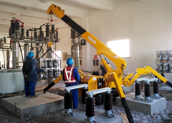 2.2t Spider Crane Wireless Remote Control For Uneven Ground