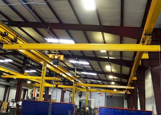 OEM ODM KBK Suspension Bridge Crane Ceiling Mounted Free Standing Workstation Crane