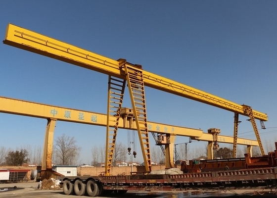 5 Ton Movable Gantry Crane With Wirerope Electric Hoist Outdoor Using