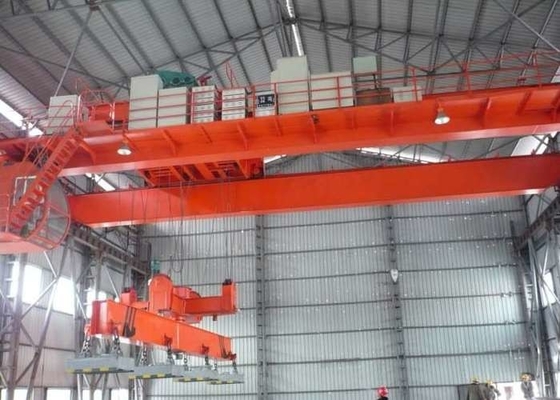 Electrical 5T Span 15M Double Girder Overhead Crane For Warehouses
