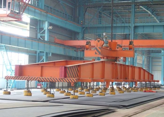 Remote Control 10.5M-31.5M Span 50T DG EOT Crane For Steel Factory