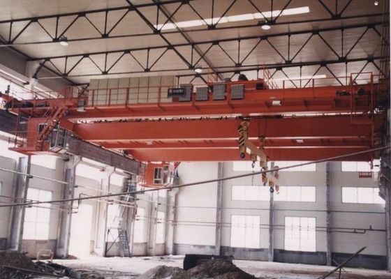 Q235B Q345C 32Ton Bridge Crane Workshop Double Girder Overhead Traveling Crane