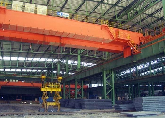 CE ISO Double Girder EOT Crane 7-35m Span Electric Double Beam Overhead Crane