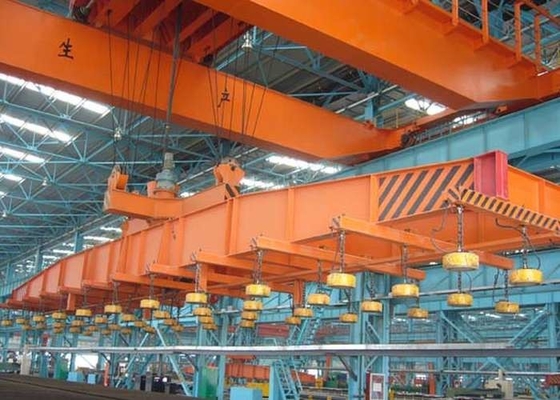 Cabin Control Double Girder Overhead Crane 5T-75T Lifting Capacity