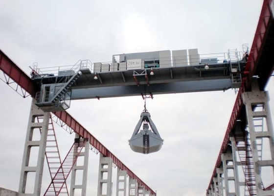 20 Ton Double Girder Crane 6m To 30m Lifting Height Customized Traveling Speed