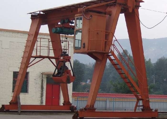 50T Remote Control Double Beam Eot Crane Span 7m To 35m Electric Workshop Crane
