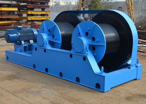 JMM JKL 60 Ton High Speed Electric Marine Winch In Construction