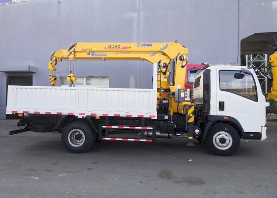 Knuckle Hydraulic Lorry Truck Mounted Boom Crane 8 Ton