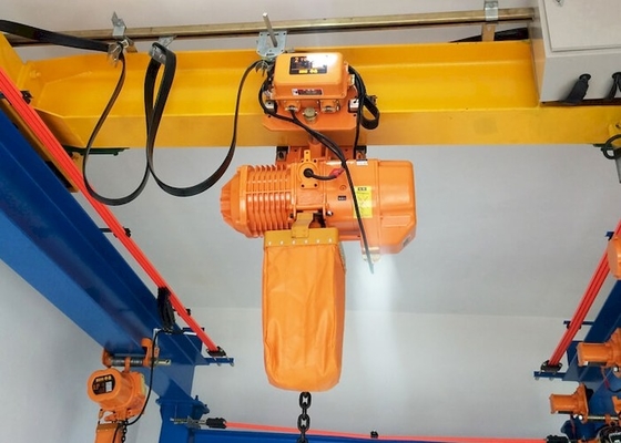 Customized HHBD 2 Ton Electric Chain Hoist With Hook / Motorized Trolley