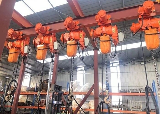 Workshop Crane Electric Chain Hoist 1 2 3 5 10 15 Ton 1.5ton For With Trolley