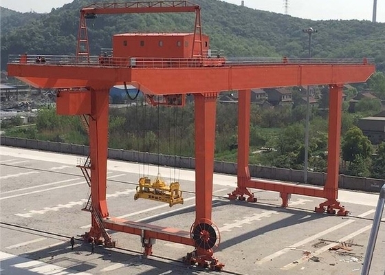 RMG Rubber Tyre Rail Mounted Container Gantry Crane 40T Material Handling Crane