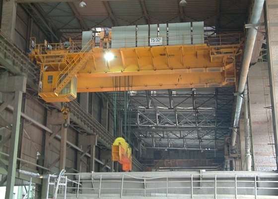 380v 50hz Steel Mill Ladle Crane 20/5 Ton To 63/10 Ton Metallurgical Foundry Crane