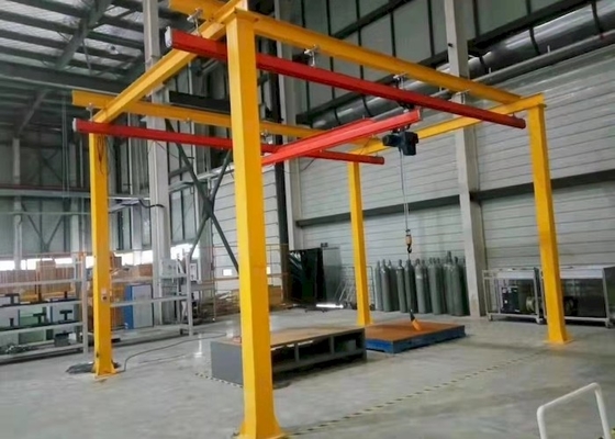 No Noise A3 KBK Manual Bridge Crane Low Deadweight Smooth Operation