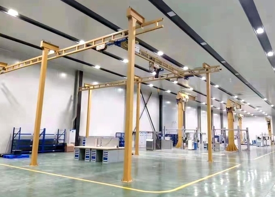 Large Area Movements Lightweight KBK Crane For Production Line