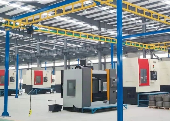 380V 50Hz Flexible Operation KBK Crane Workstation 2T Enclosed Track Crane