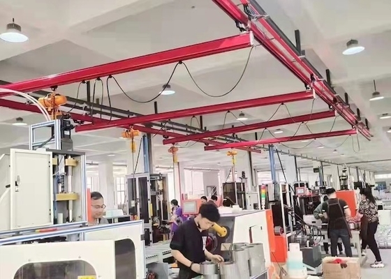 380V 50Hz Flexible Operation KBK Crane Workstation 2T Enclosed Track Crane