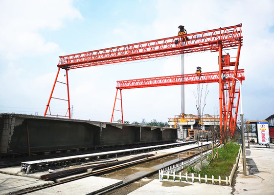 18m Lift Height Construction Crane Equipment 20-900 Ton Box Girder Crane