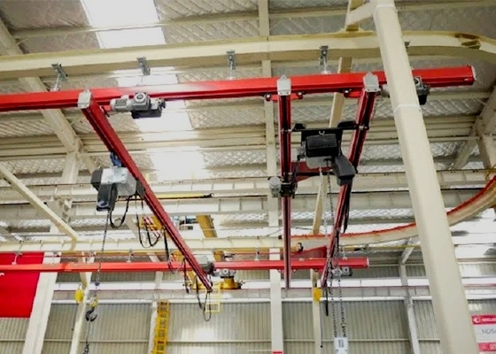 1T To 3.2T KBK Light Crane System KBK Hoist Workstation Lifting Systems