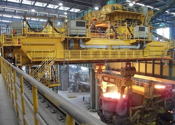 JB T7688 125/32-320/80 Ton Steel Mill Crane Metal Smelting Workshop Lifting Crane