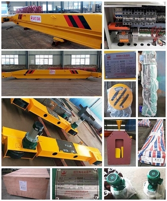 3m-16.5m Span Electric Overhead Traveling Crane Warehouse 5 Ton Single Girder Crane