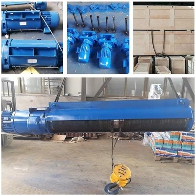 CD Model Electrical Wire Rope Hoist Applications For I-Beams