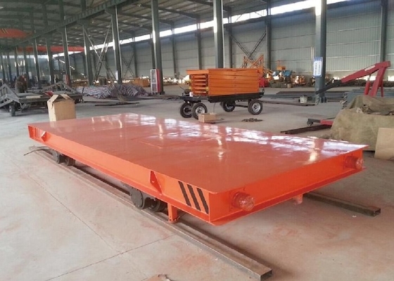 Customized Heavy Duty Electric Transfer Cart On Rail 10 Ton To 100 Ton Transfer Cart