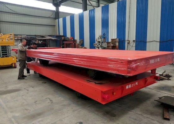SANTO Steerable Battery Powered Electric Transfer Cart For Facility Assembly Line