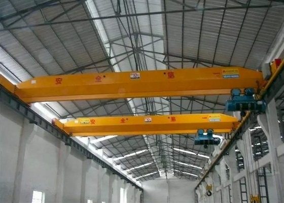 Remote Control Single Girder Eot Crane With Cabin Rain Cover Weight Display Lighting System