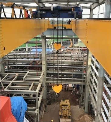 European Model CXTD 20T Double Girder EOT Crane With Trolley Hoist