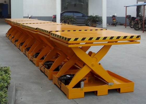 1000kg To 3000kg Stable Hydraulic Scissor Lift In Factory Production Lines