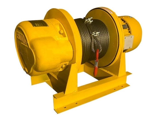 ISO Low Noise Light Duty Small Electric Winch With Electromagnetic Brake
