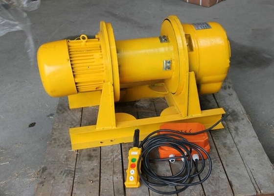 ISO Low Noise Light Duty Small Electric Winch With Electromagnetic Brake