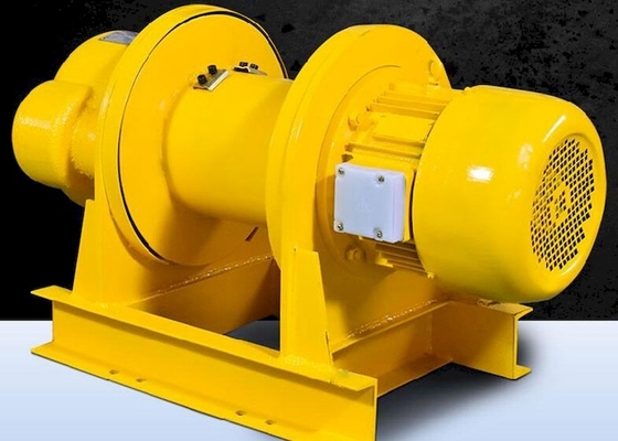 ISO Low Noise Light Duty Small Electric Winch With Electromagnetic Brake