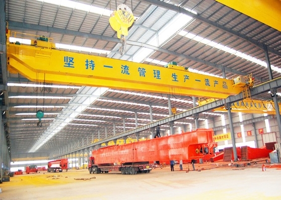 OEM ODM IP55 IP65 Double Girder Overhead Crane Cabin Control 10 Ton Eot Crane