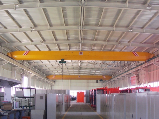 Yellow 6m To 18m Lift Height CD1 MD1 3 Ton EOT Crane For Workshop