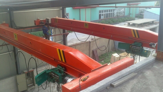 Workshop LDA Type Monorail Single Girder Bridge Crane 5ton 10ton With Hoist Lifting