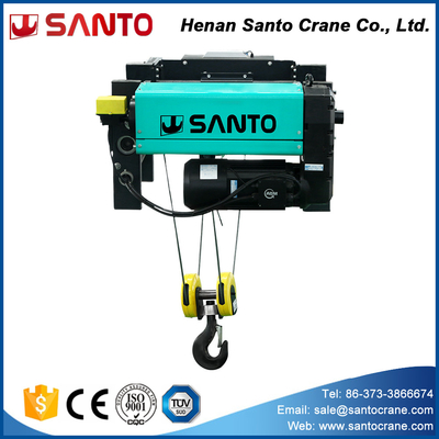 Low Headroom European Type Wire Rope Hoist Crane 15 Ton