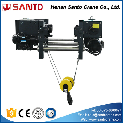 Low Headroom European Type Wire Rope Hoist Crane 15 Ton