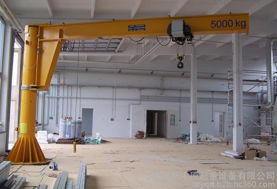 Floor Pedestal Slewing Pillar Cantilever Jib Crane Movable Column Mounted 1t 10Ton