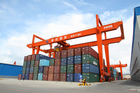 Port RMG Double Girder Gantry Crane For 40ft Container