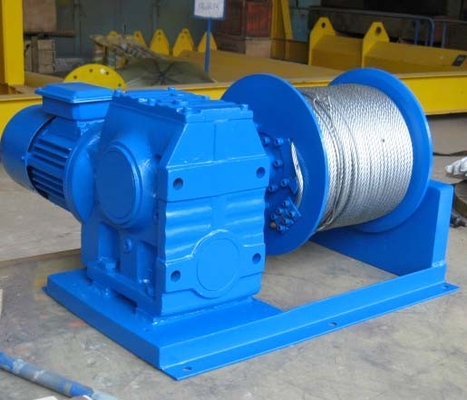 Pulling Or Lifting Electric Winch 5ton Convenient Displacement
