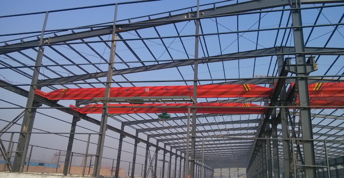 Span 7.5-31.5m Single Girder EOT Crane  10 Ton Overhead Crane 220V~480V  For Factory