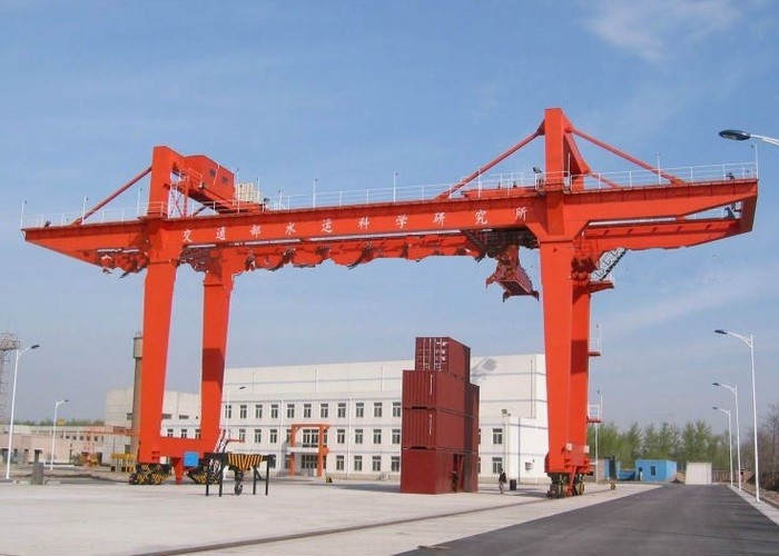 Truss Type 500T Double Girder Gantry Crane 28.5M Span Outdoor Overhead Crane