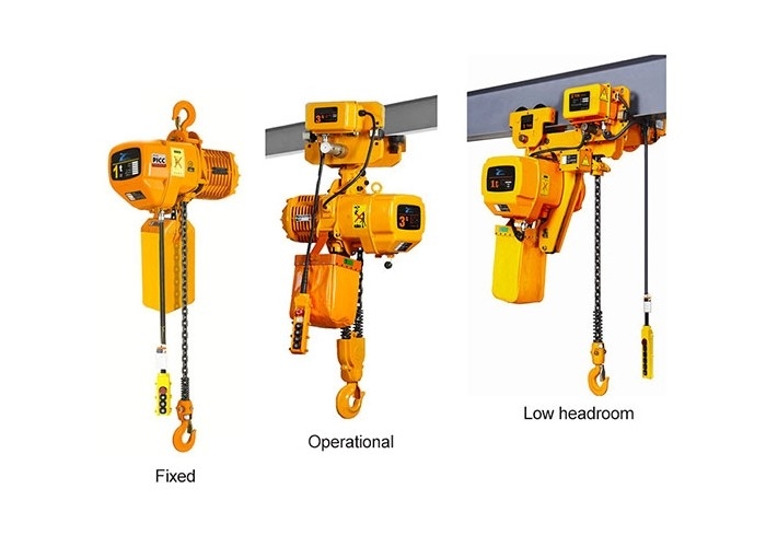 Small Light Weight 0.1 Ton To 6 Ton Chain Hoist 3m To 120m Lifting Height