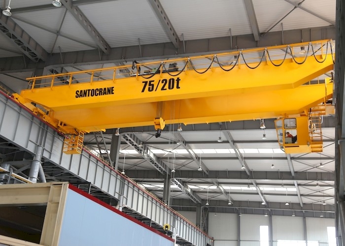 CE Single Or Double Girder European Overhead Crane 20 Ton Bridge Crane ODM